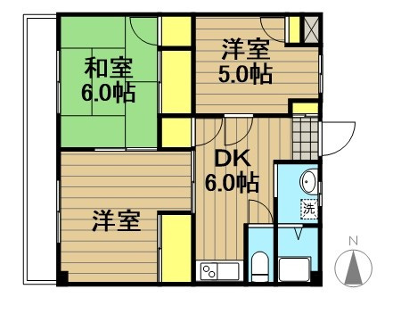 ＭＴハイツ１ｓｔの間取り