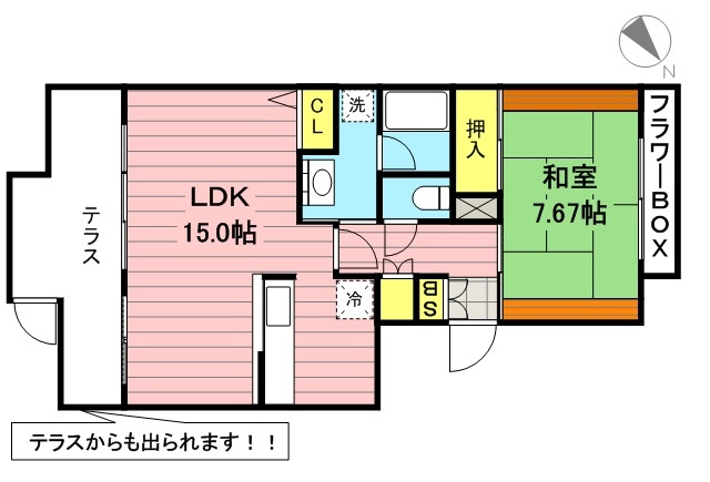 サムズワンの間取り