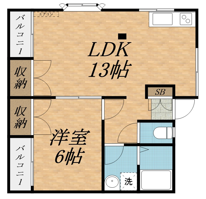 イーストワン与野本町の間取り