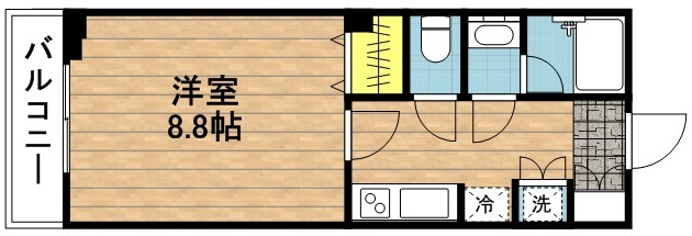 シャンピエールの間取り