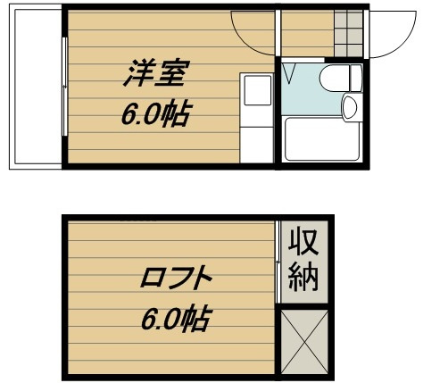 フジレジデンスⅠの間取り