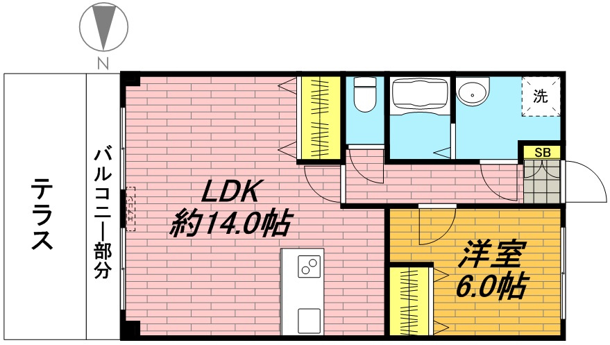 297ハイムの間取り