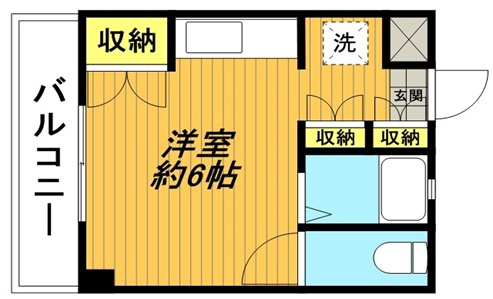 マンションさくらⅡの間取り