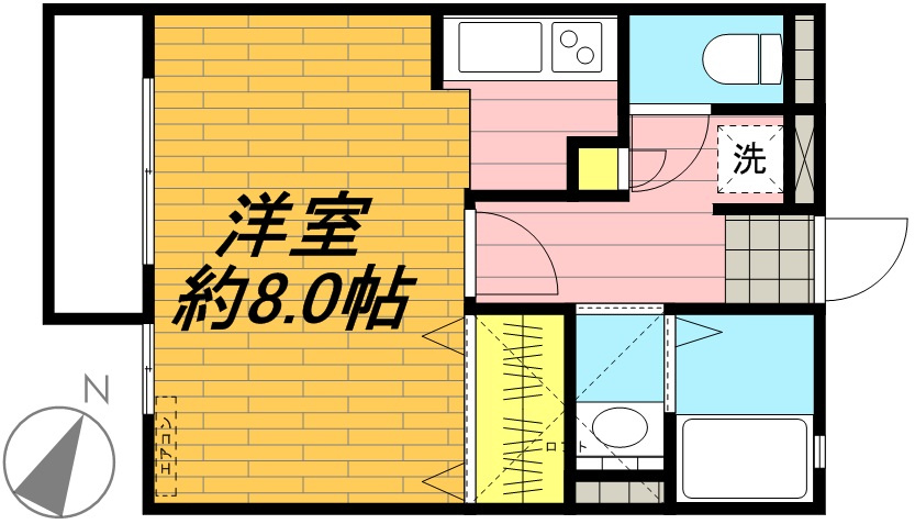 アーバンヒル弐番館の間取り