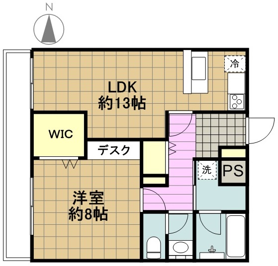 キャッスルカネコの間取り