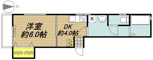 阿部ハイツの間取り