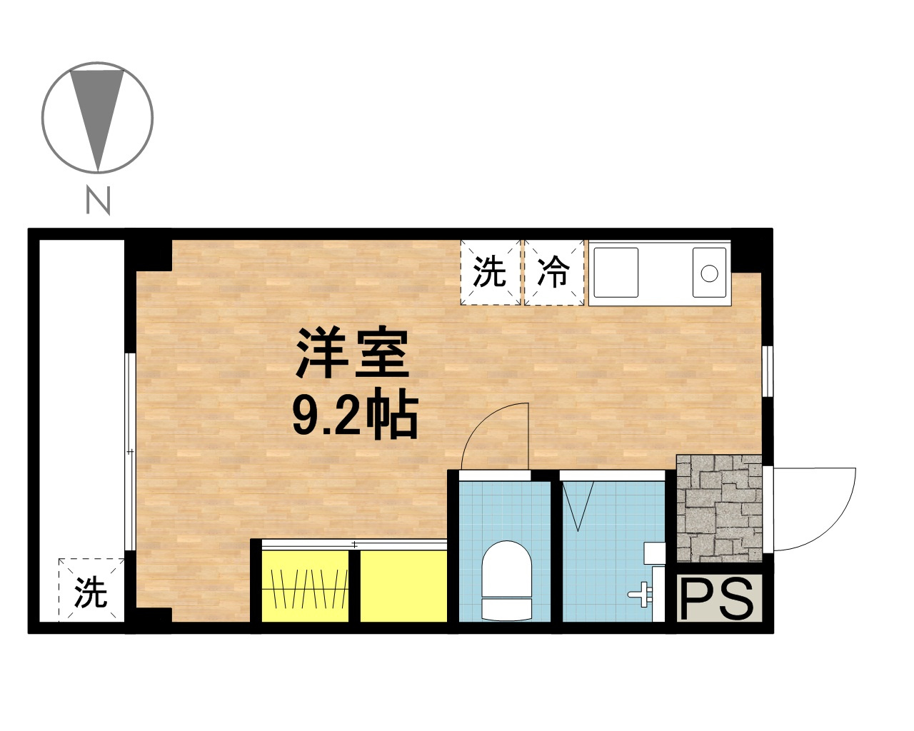 セプトハイツの間取り