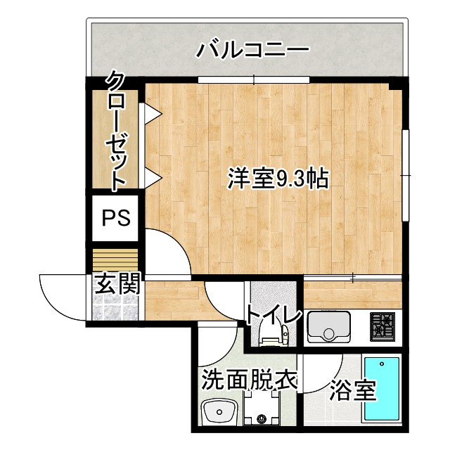 楽住庵の間取り