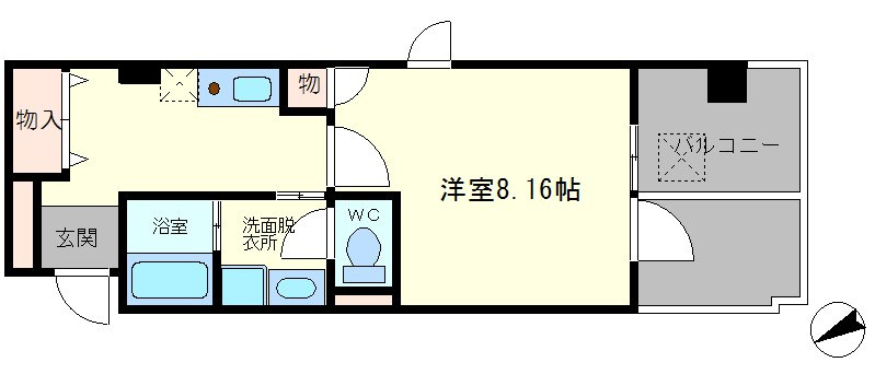 M緑地の間取り