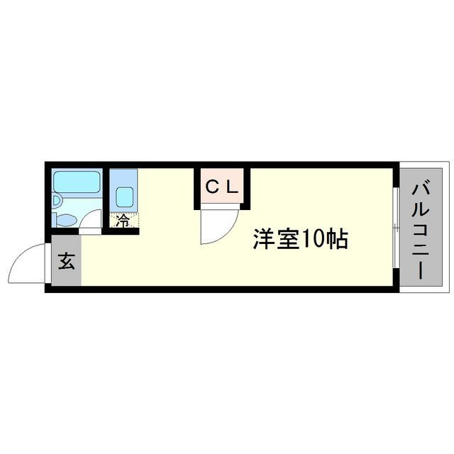 グリーン蛍の間取り