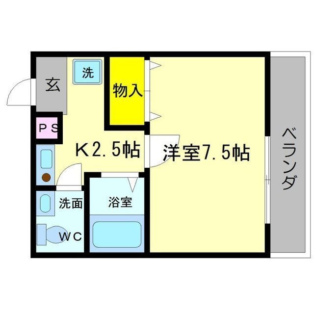 パイン箕面の間取り