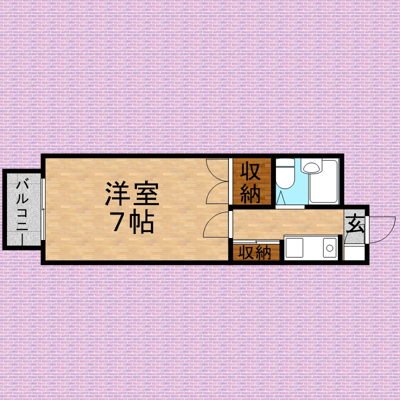 パスパレスエイの間取り