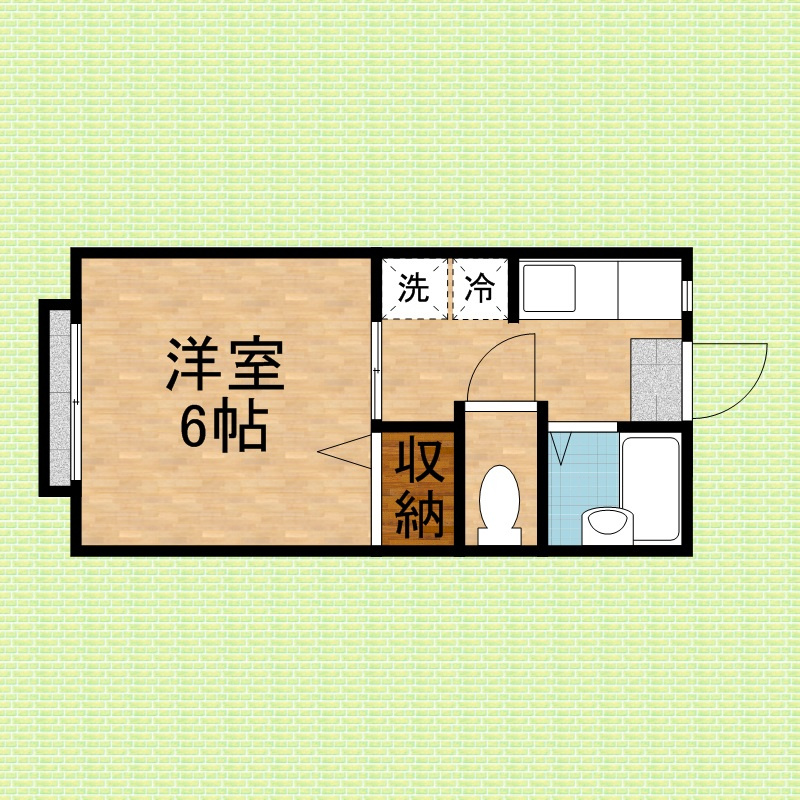 ボヌールⅠの間取り