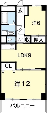 シティコーポ沖浜の間取り