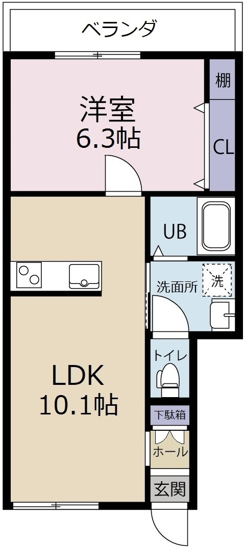 サンキュ八万の間取り