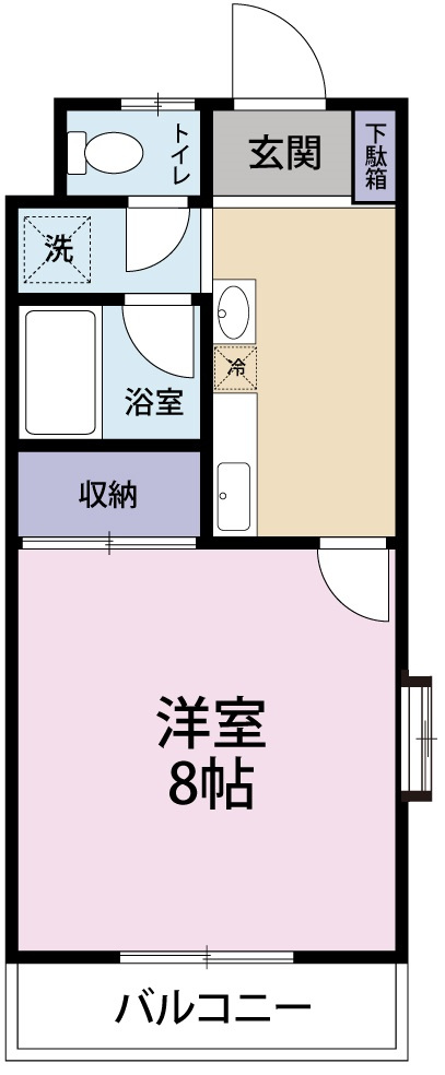 さくらハイツの間取り