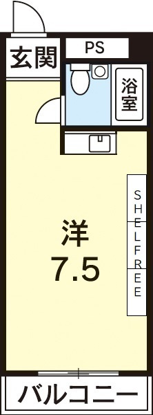 ドルフ日野の間取り