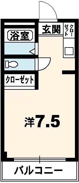 シティパレス佐古の間取り