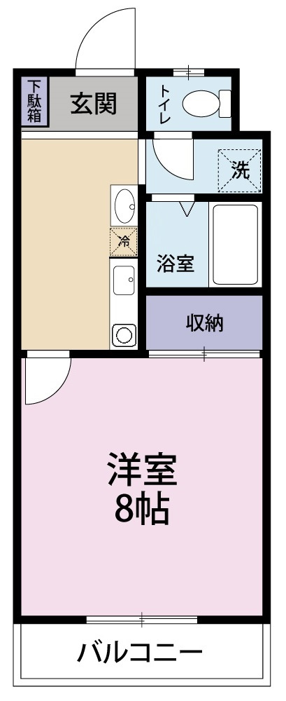 さくらハイツの間取り