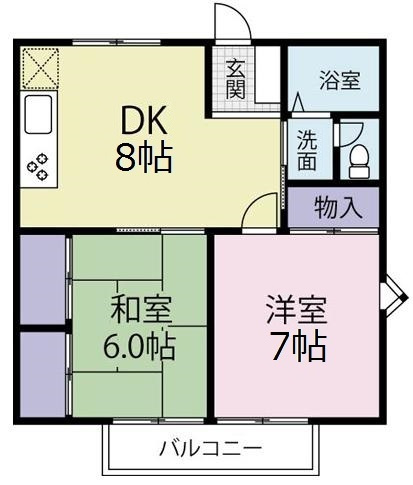 エクセレントサンハイツの間取り