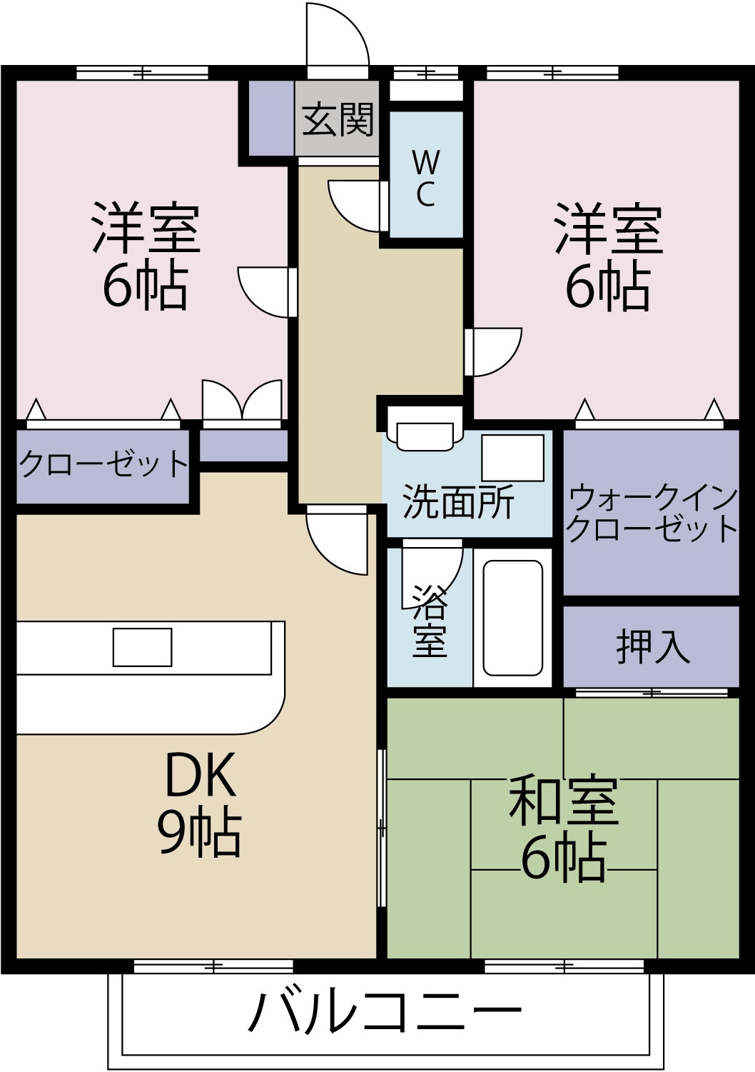 エクセレントコンフォールの間取り