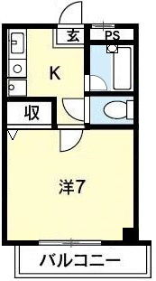 レジデンス佐古一番館の間取り