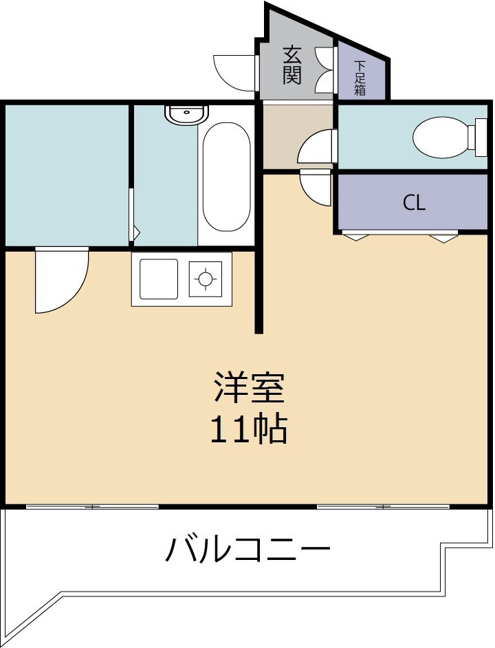 シティメゾンフェニックス中島田Ⅴの間取り