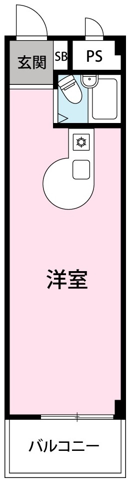 シティメゾンフェニックス中島田Ⅴの間取り