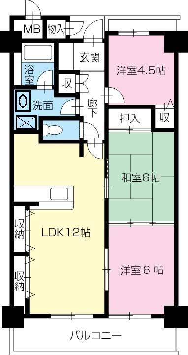 Vista Grandeの間取り