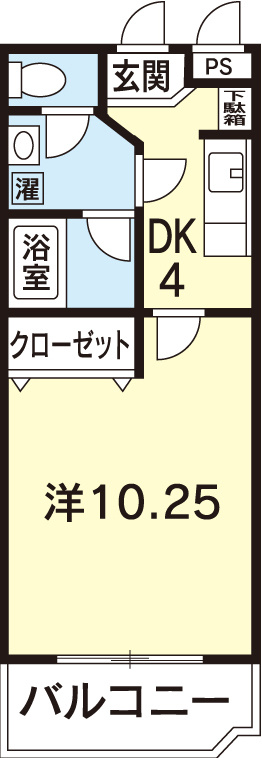 Lumiere住吉の間取り