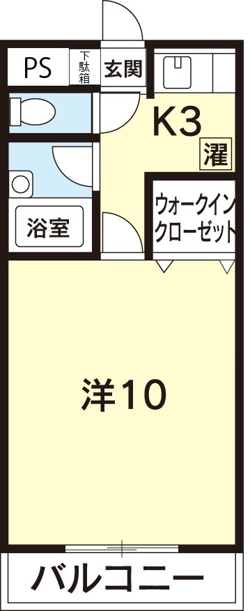 LUCE住吉の間取り