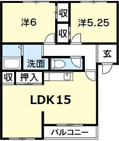 エクセレントロワールⅡの間取り