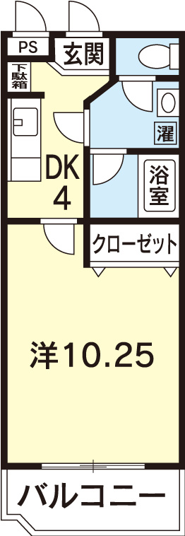 Lumiere住吉の間取り