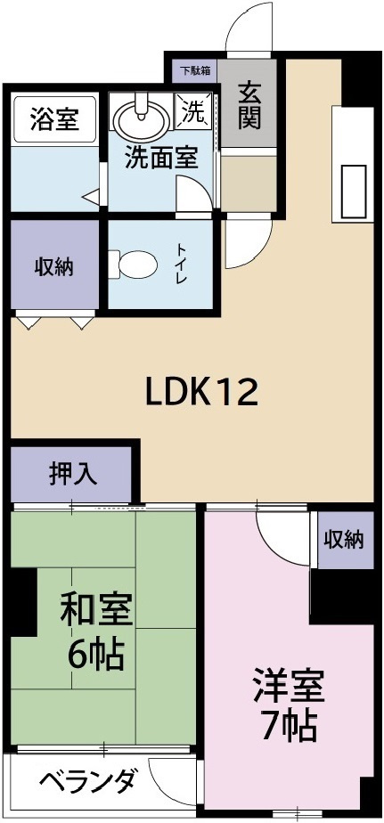 Vista Grandeの間取り