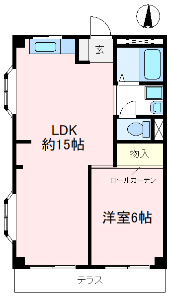 飯島ハイツの間取り