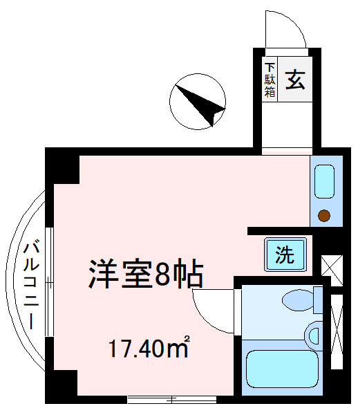 リベラル狭山の間取り