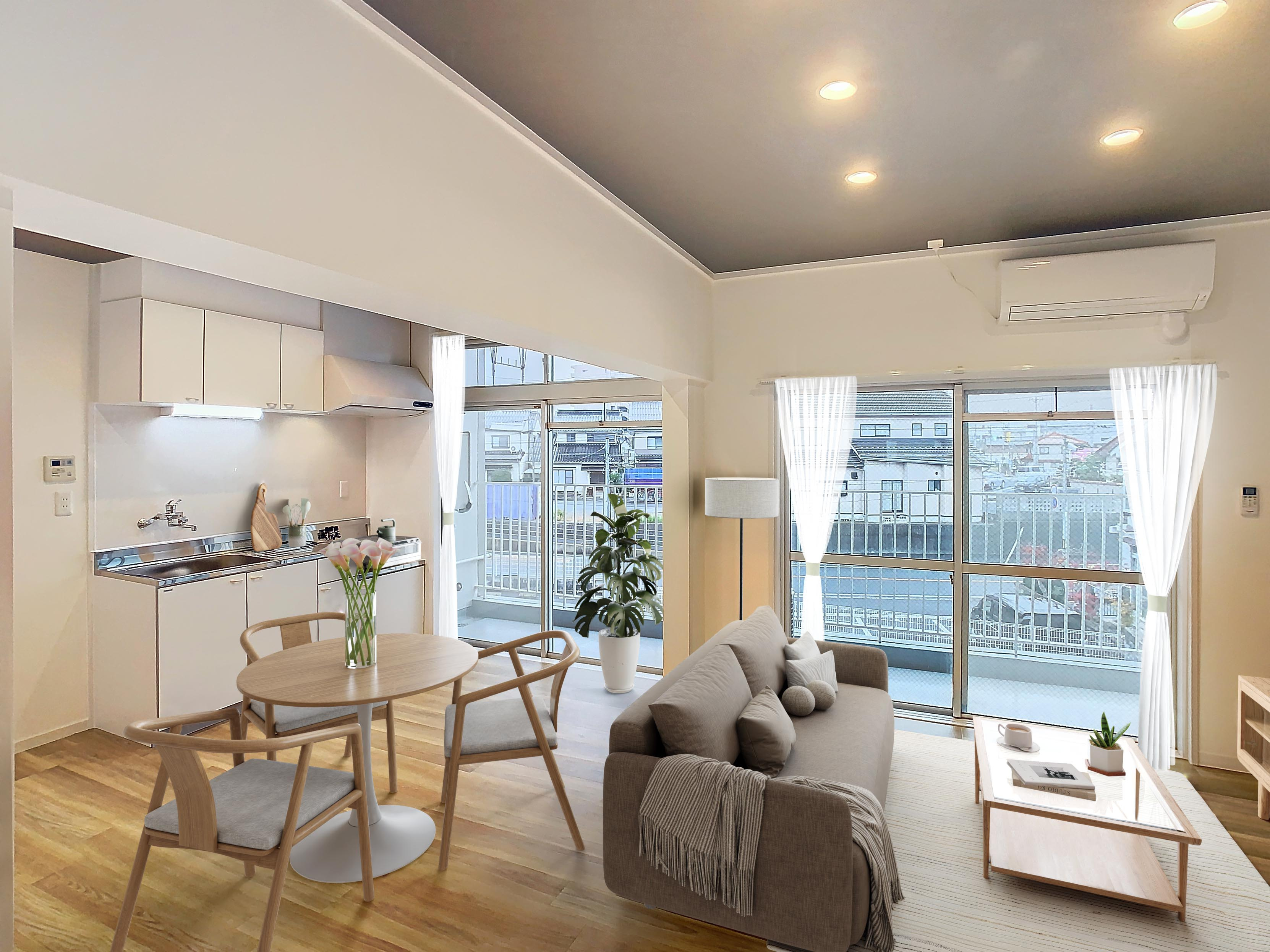 メゾンセントの居間・リビング