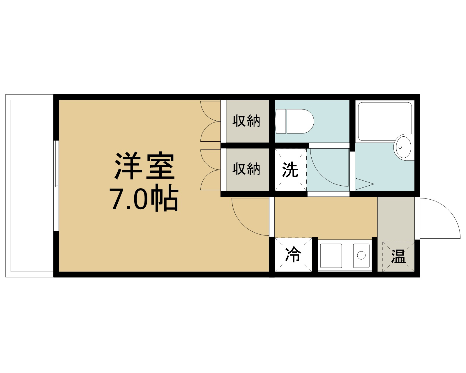 メゾン・ド・クリモの間取り