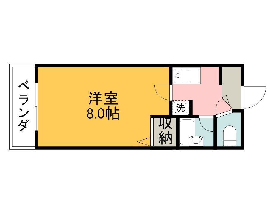 ラ･カサ･ボニータの間取り