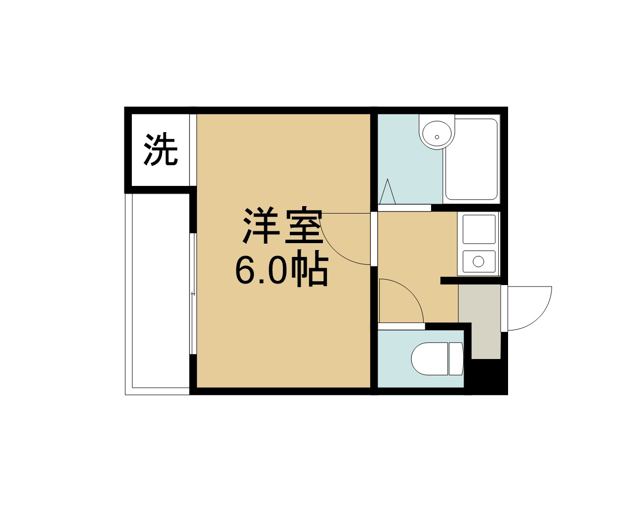 エクス・アンの間取り
