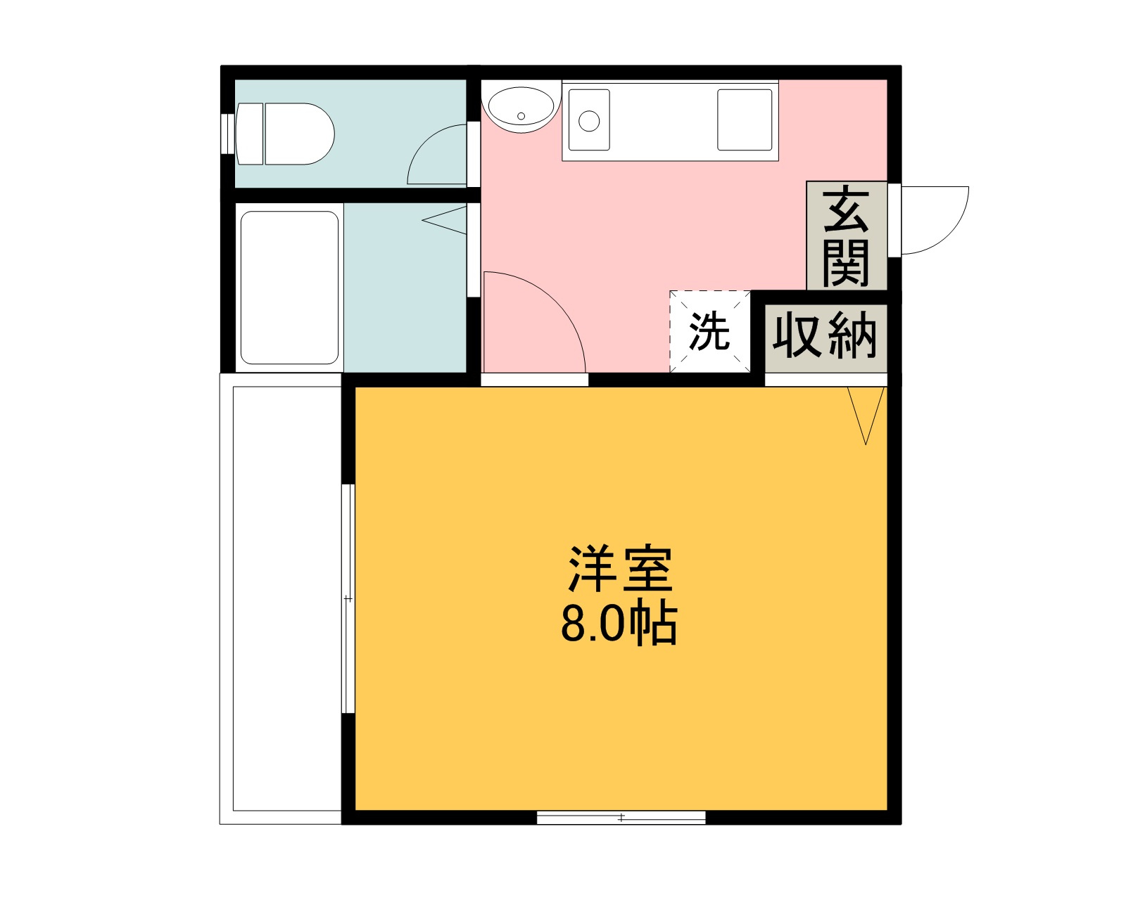 ハイツエステートの間取り