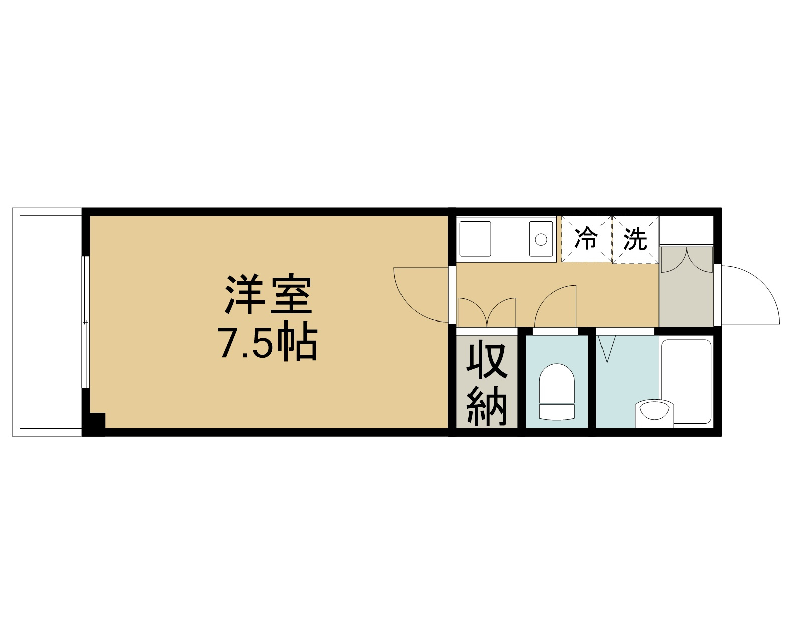 グッドラックの間取り