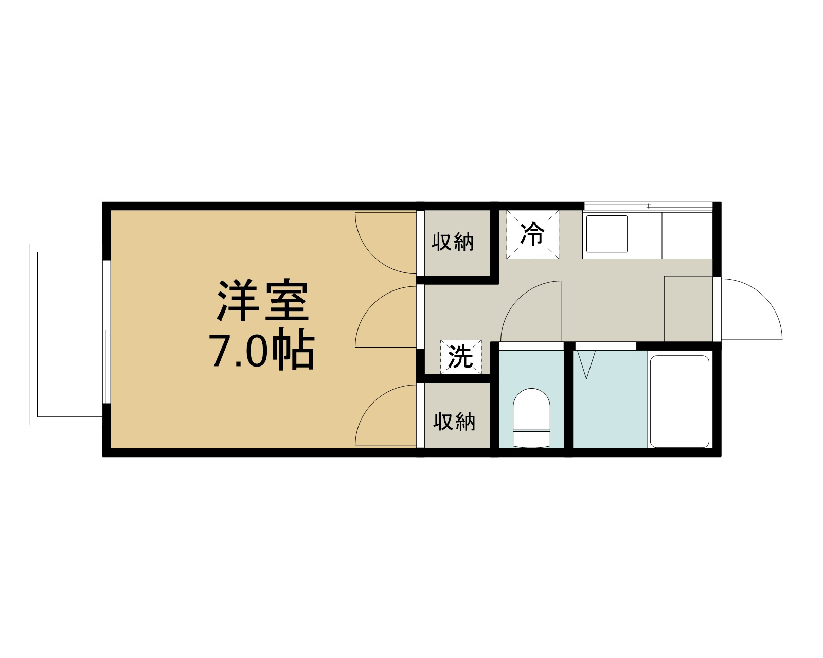 SOCIO21の間取り