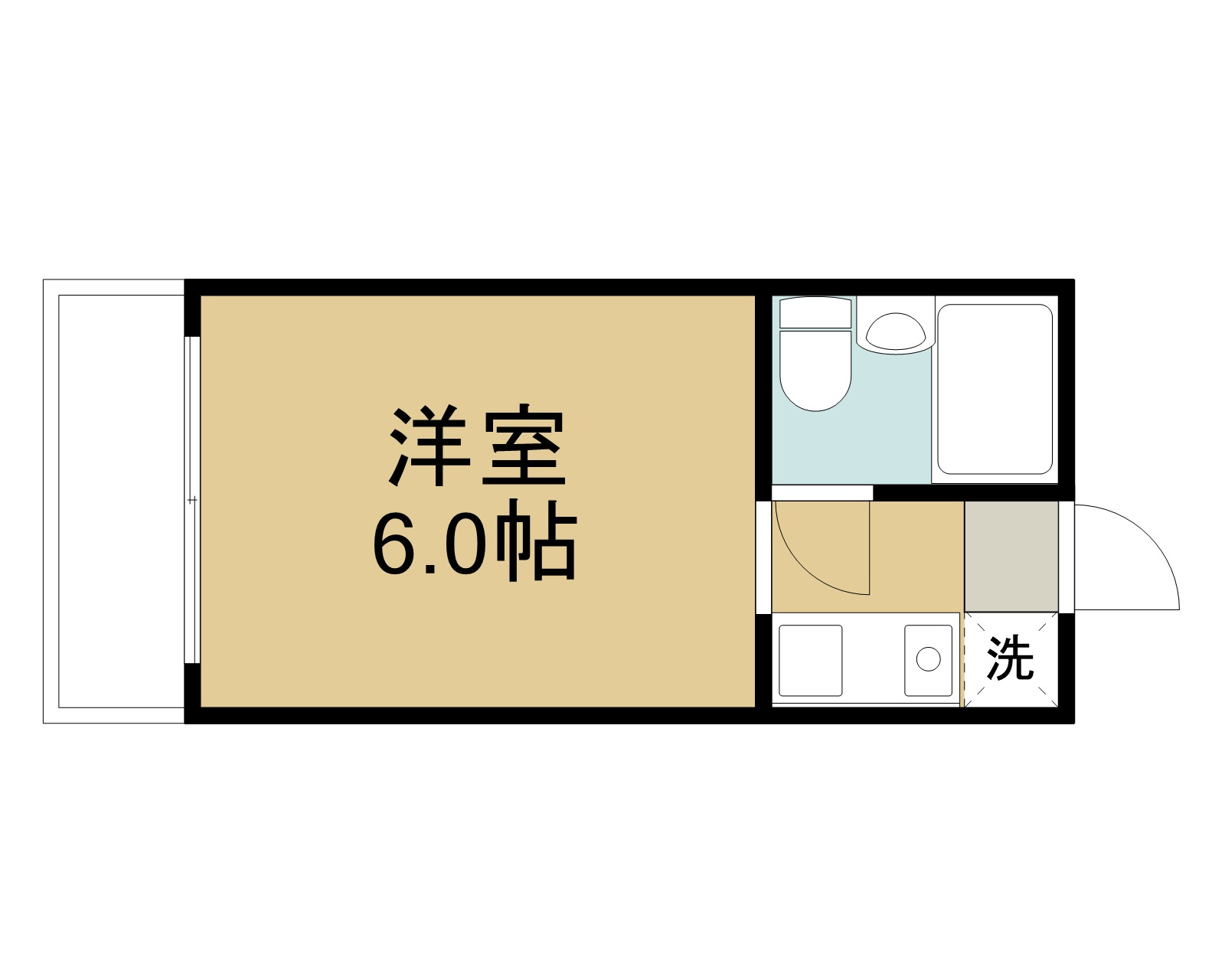 ニューグレースマンション3号館の間取り