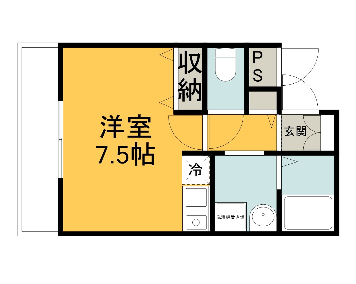 プリマベーラⅢの間取り