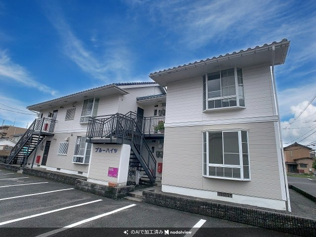 ブルーハイツの外観