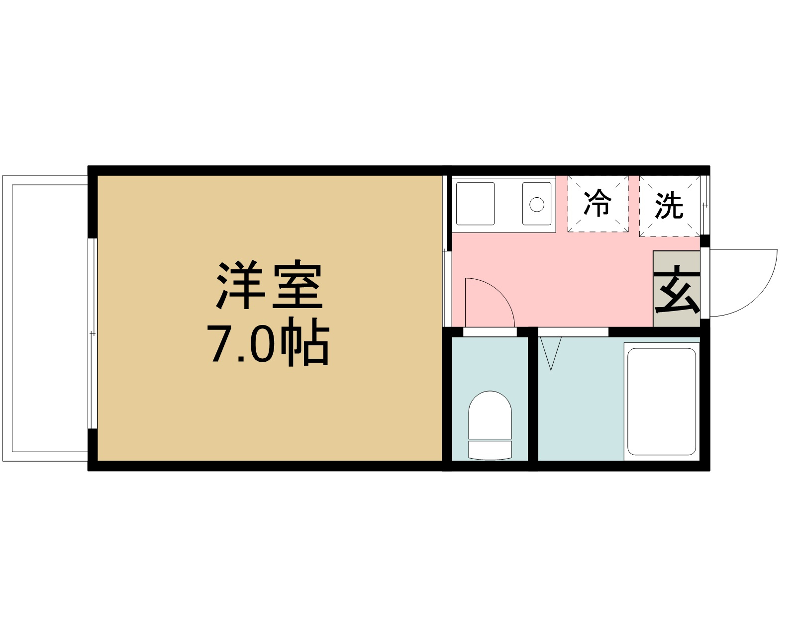 SOCIO21の間取り