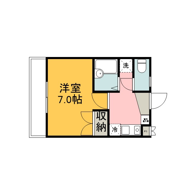 マンション光の間取り