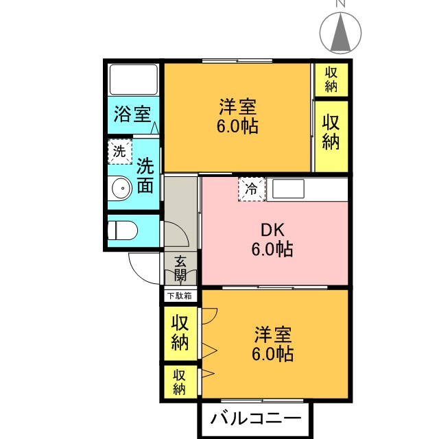 ファミールハイツの間取り