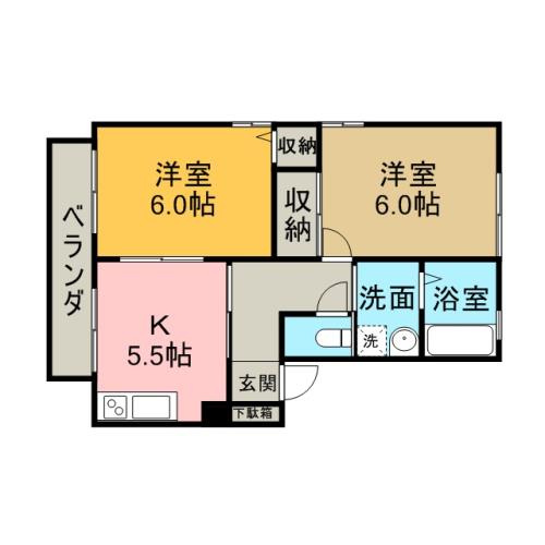 プランドールピアの間取り